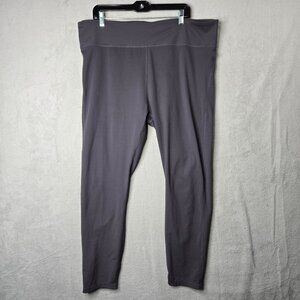 Fabletics 2x Plus Size Leggings Gray